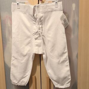 White Baseball Pants